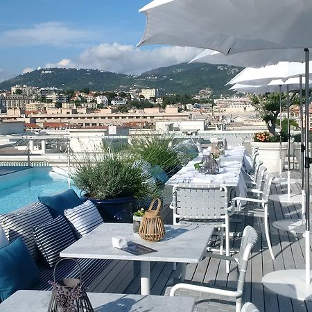 Boscolo Nice Hotel & Spa Exterior foto The rooftop pool at the Hotel 57